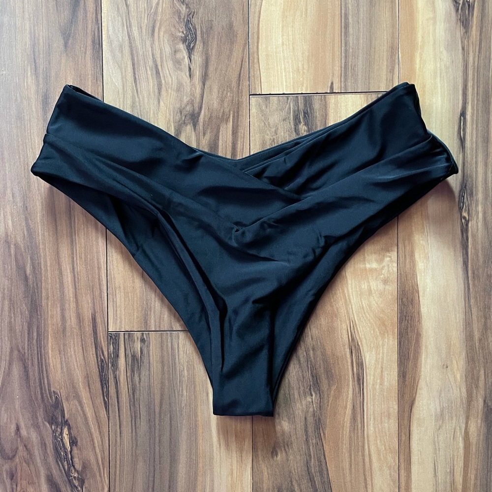 Shein black bikini bottom